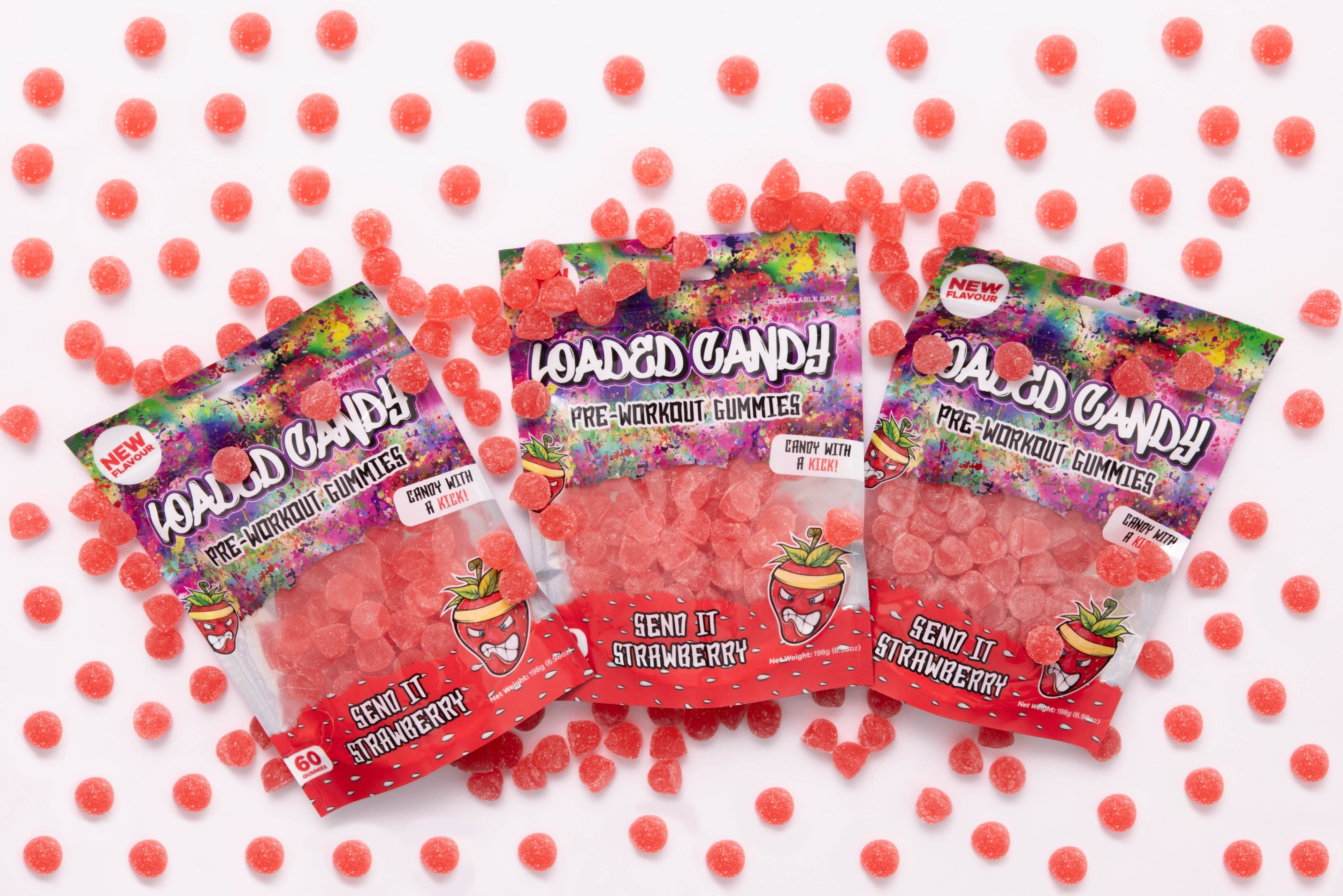 send it strawberry - hero