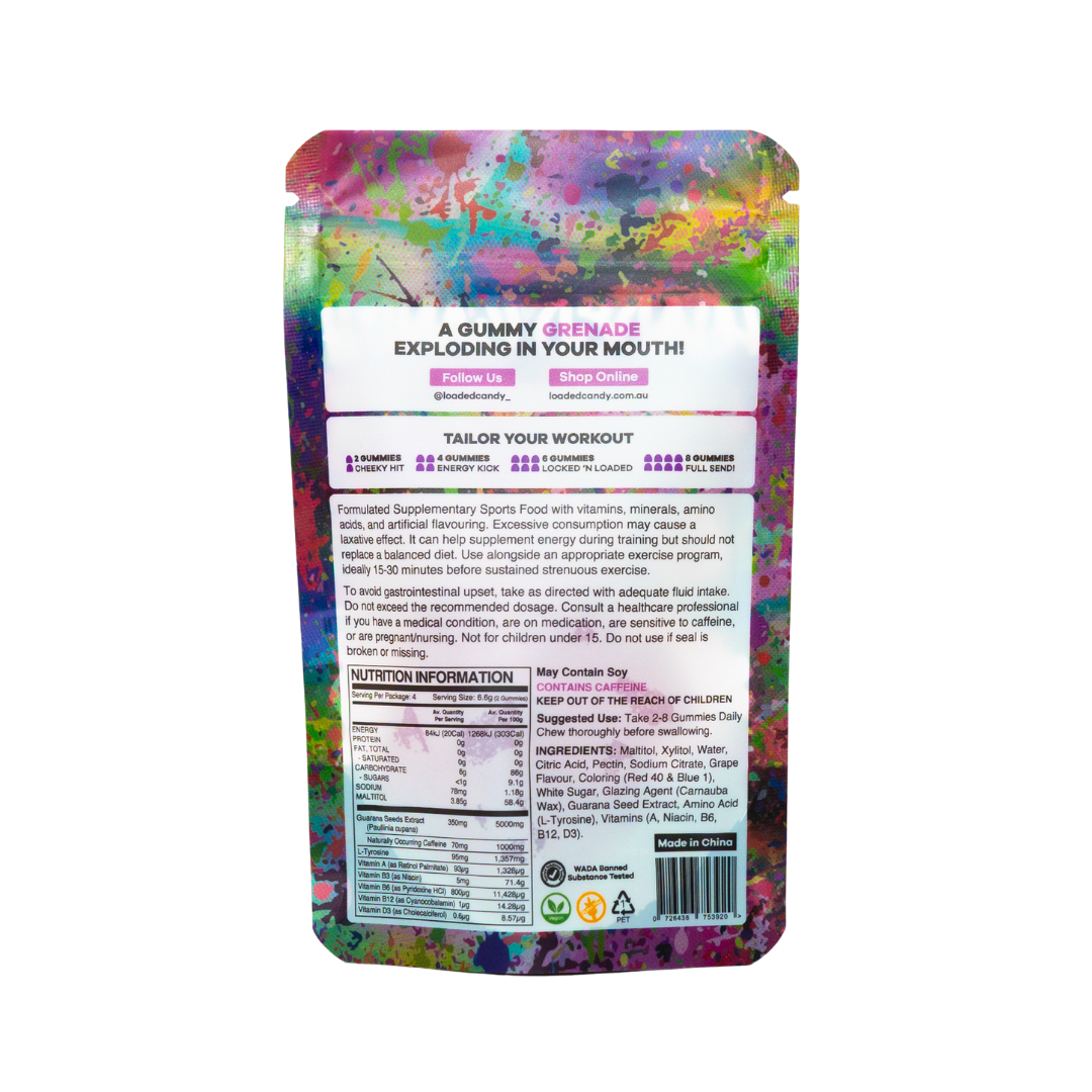 Grenade Grape Pre-Workout Mini