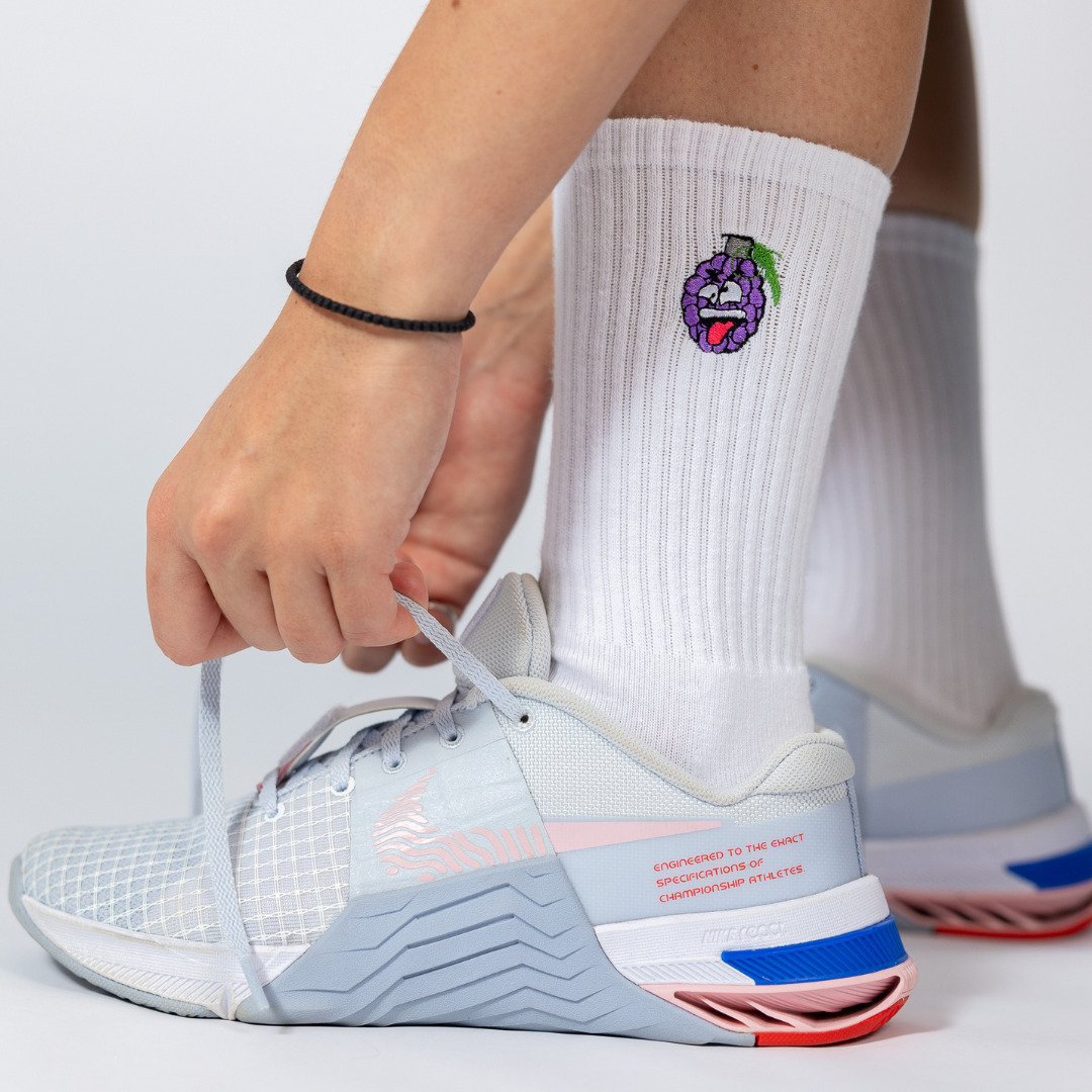 Grenade Grape Crew Sock