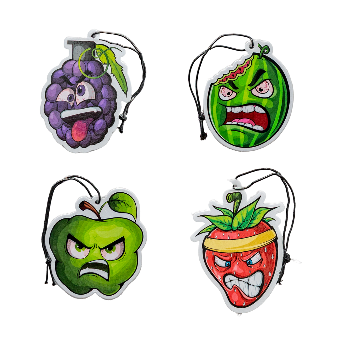 Scented Car Air Fresheners (4 Pack)