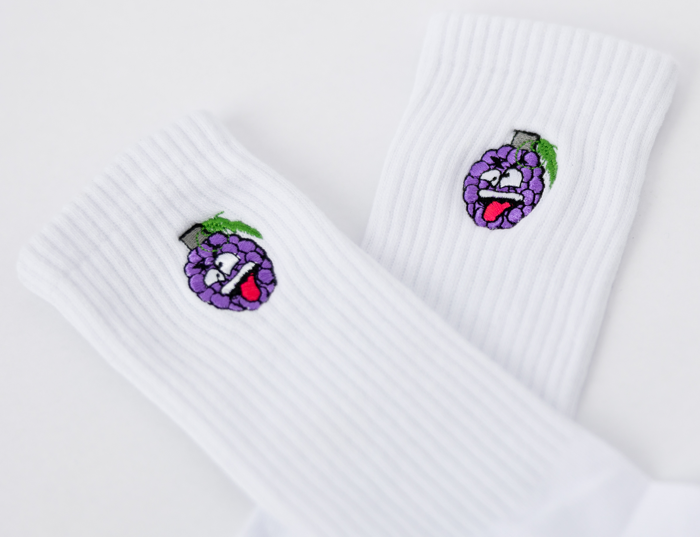 Grenade Grape Crew Sock