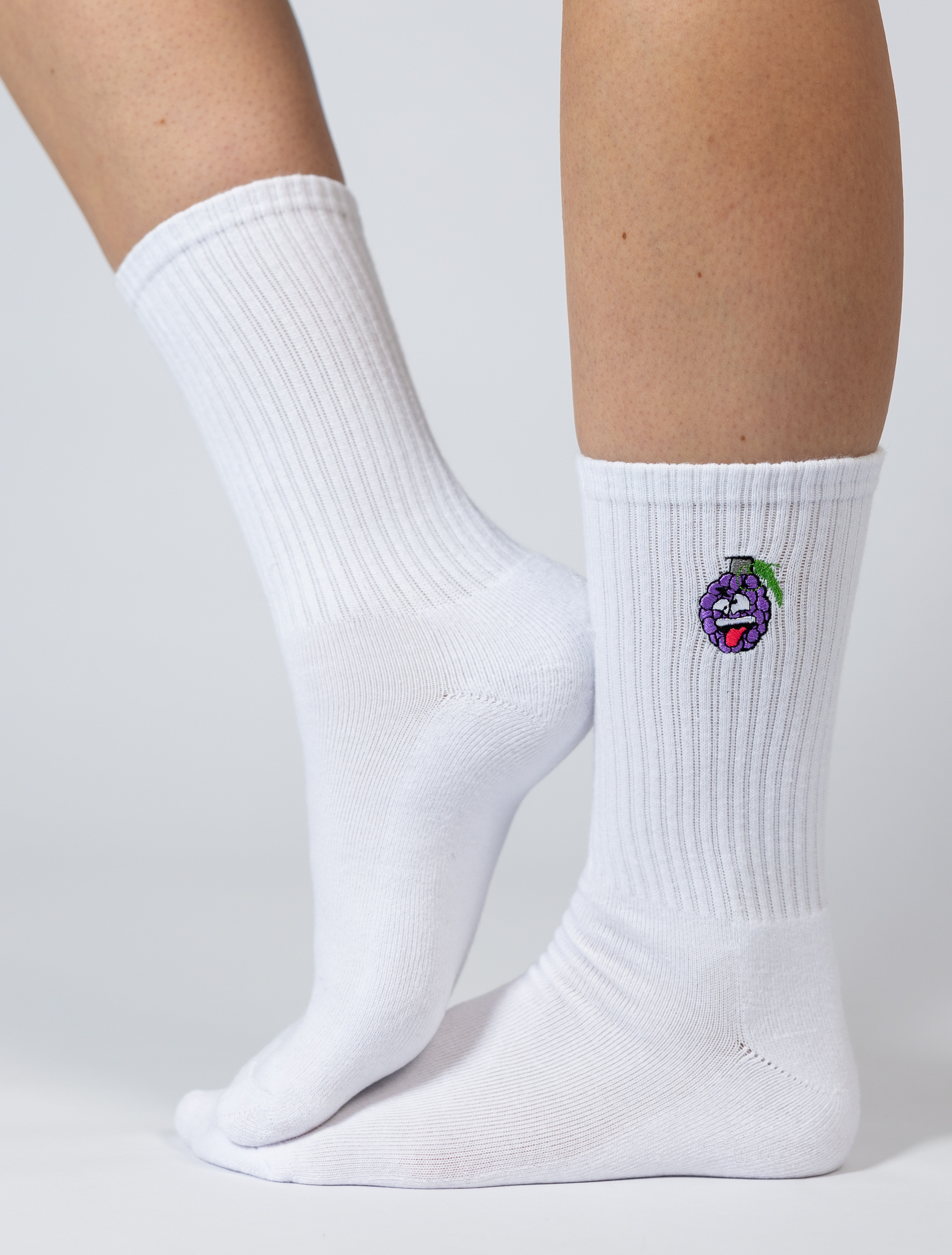 Grenade Grape Crew Sock