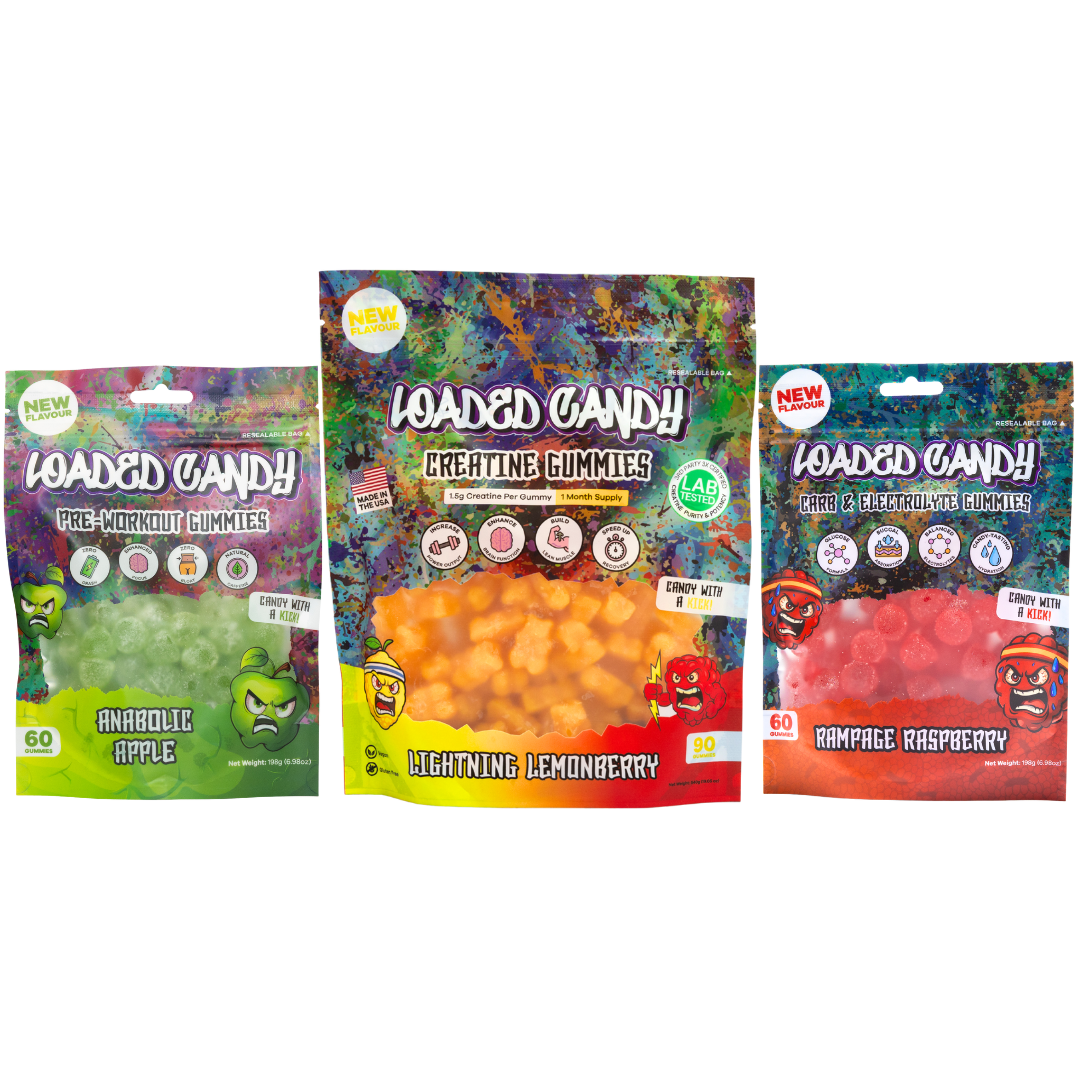 BF Starter Pack (Apple Pre-Workout, Lemonberry Creatine, Raspberry Electrolytes)