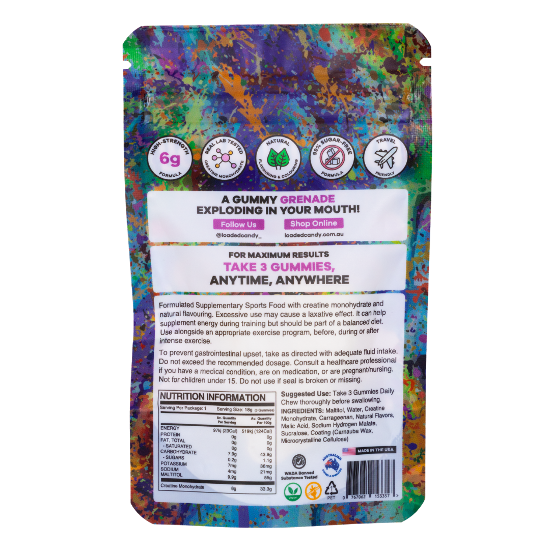 Grenade Grape Creatine Mini