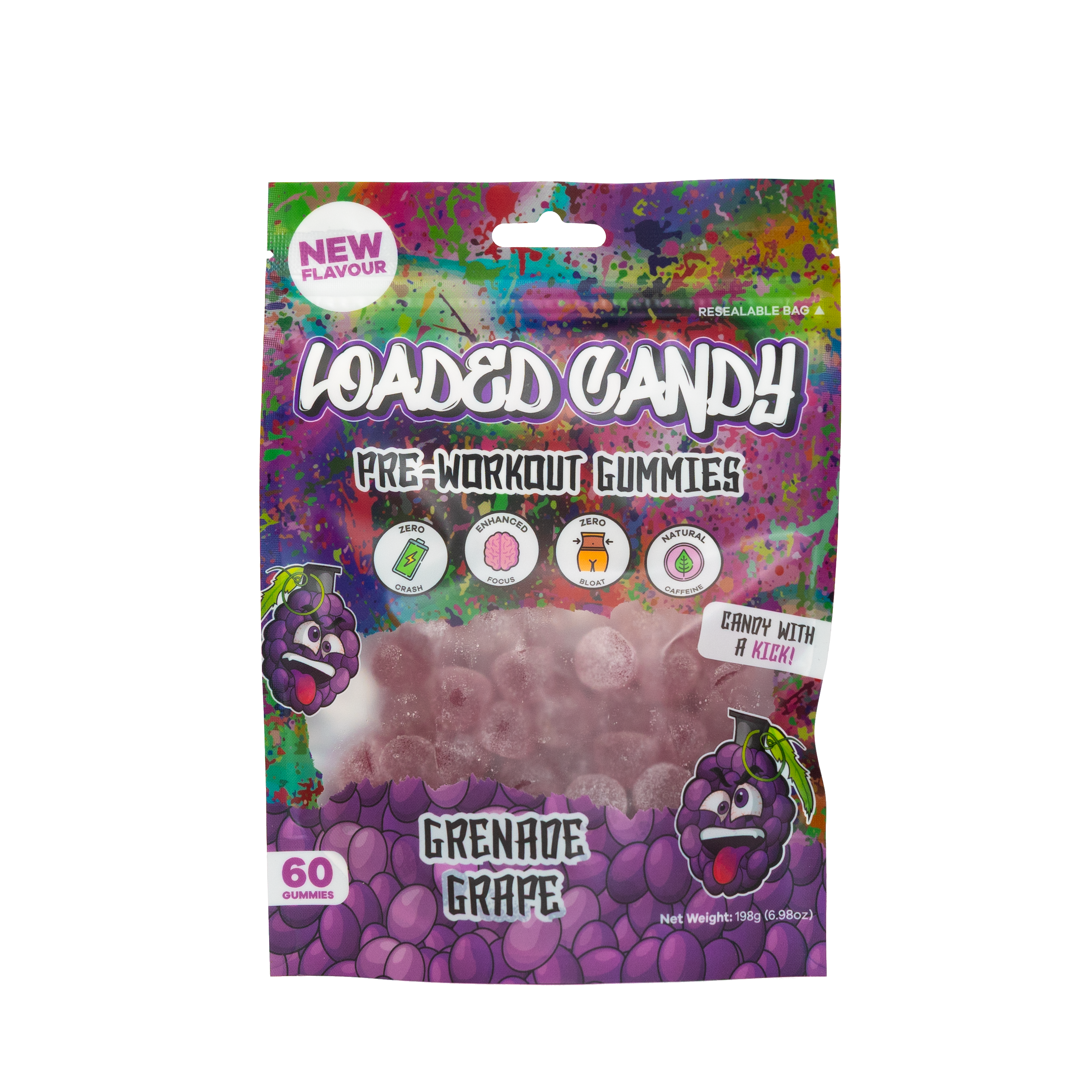 hero - grenade grape
variety pack 