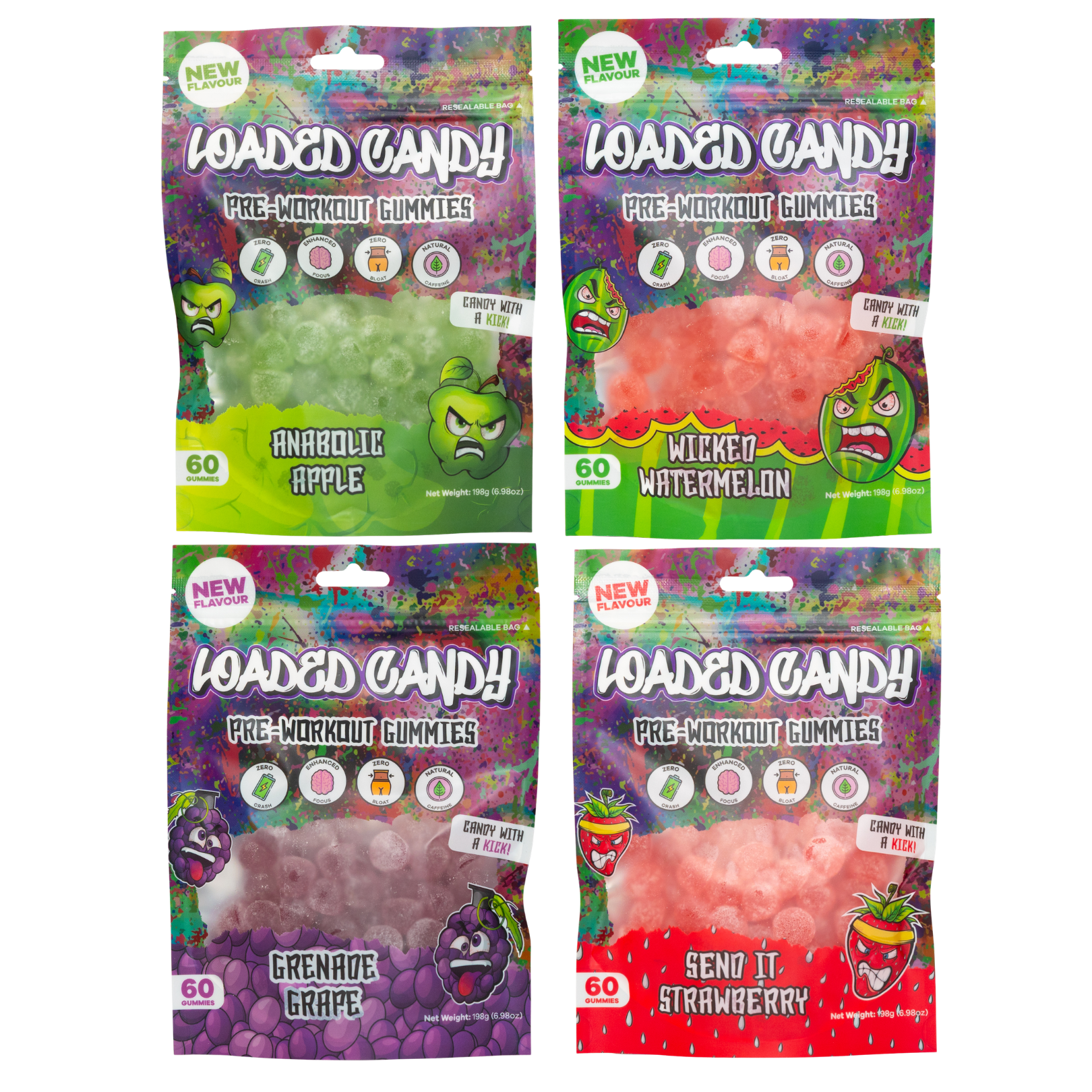 Pre-workout Gummies Variety Pack