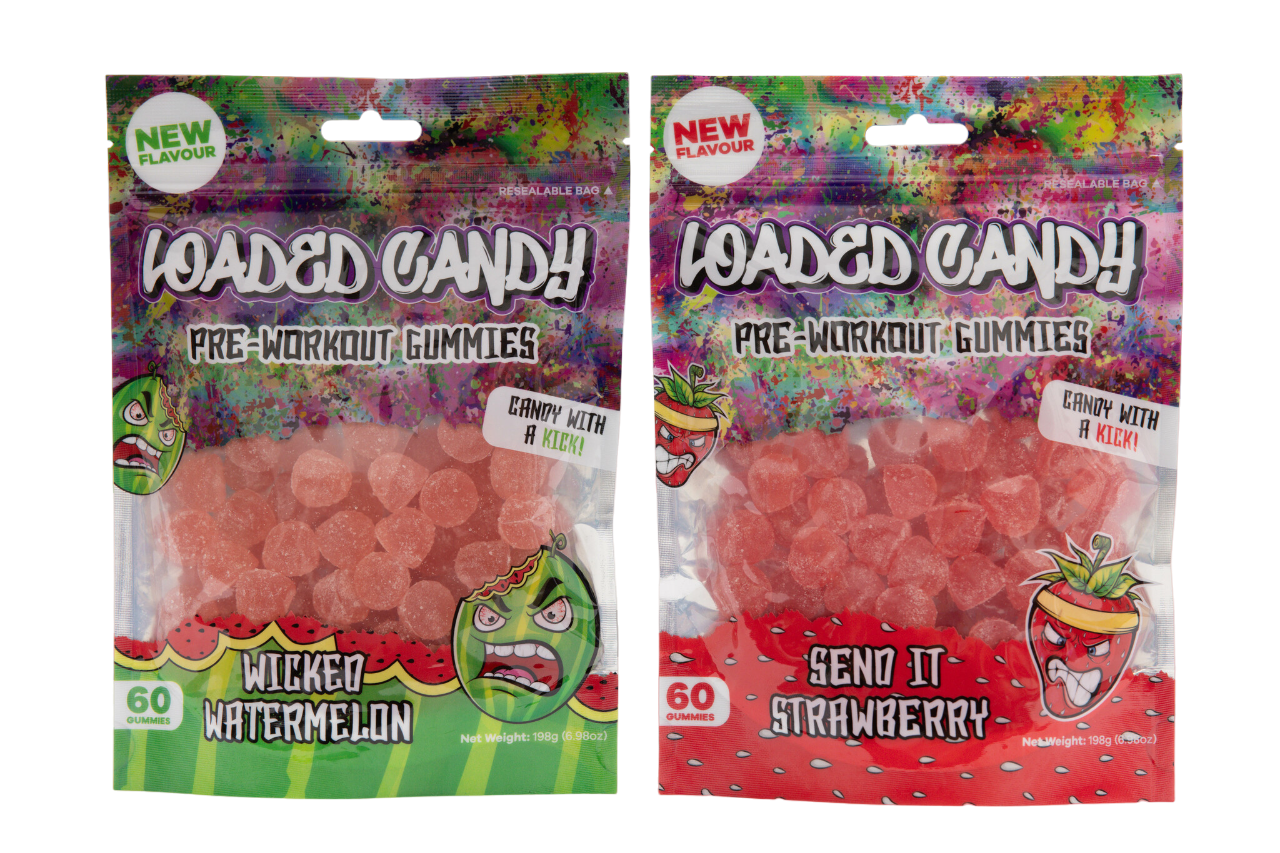 Send It Strawberry & Wicked Watermelon Pre-Workout Gummy (DUO PACK)
